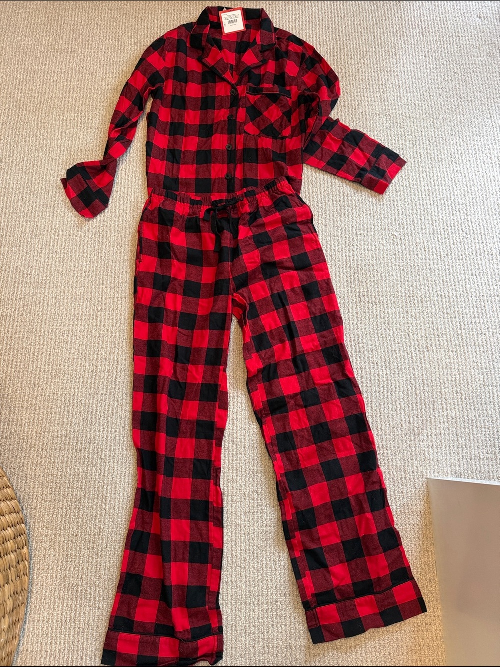 Target Red and Black Buffalo Plaid Sleep Set